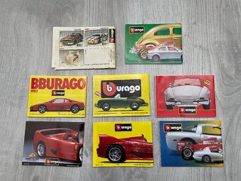 Katalógy Bburago 1:18. 1:43 - 2