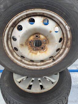 4ks - Sada plech Nokian 235/65 R17 Zimní - 2