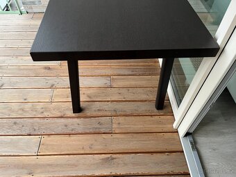 Stůl - tmavý 170x80 cm - 2