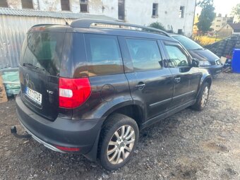 Rozprodám na díly Škoda Yeti 2.0tdi 4x4 - 2