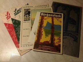 90.leté historické prospekty Evropa - 2