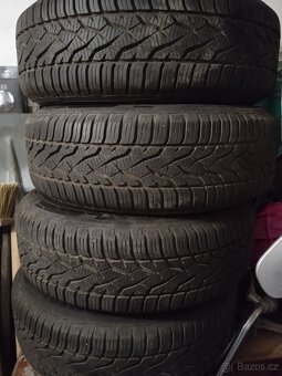 Prodám ALU disky s celoročním pneu. - 2