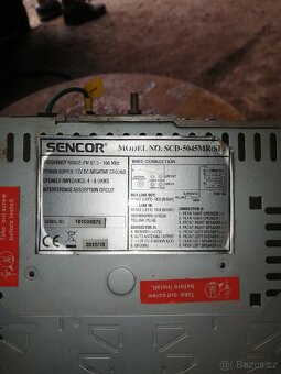 Autorádio Sencor - 2