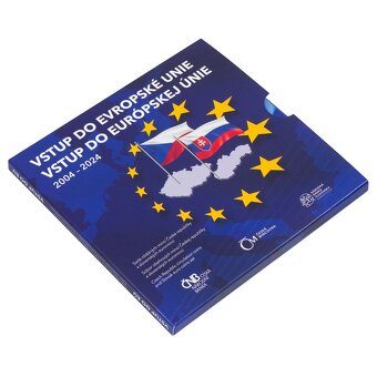 Sada oběžných mincí 2024 Vstup ČR a SR do Evropské unie - 2