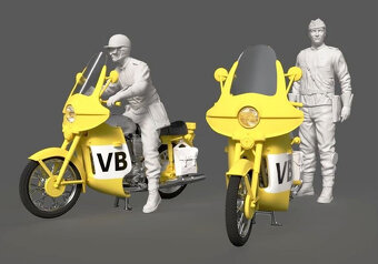 Jawa 350 typ 634 VB 1:18 - 2