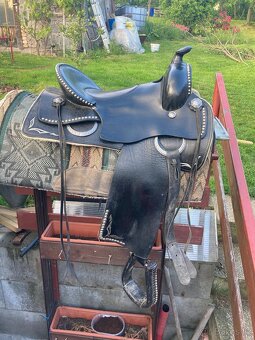 Westernové sedlo - 2