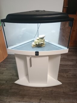 Rohové akvárium - 2