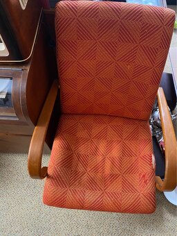 2x retro křeslo - 2