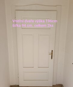 Masivní dřevěné dveře - 2