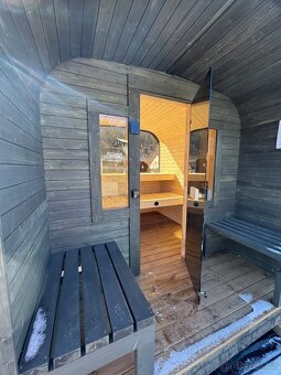 Zahradní 3M Cube sauna s terasou - 2