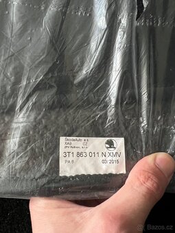 Orig. Škoda Superb 2 Combi - tlusté textilní koberce - 2