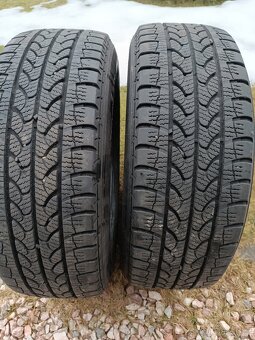 PRODÁM ZIMNÍ PNEU 205/65R16C - zánovní - 2