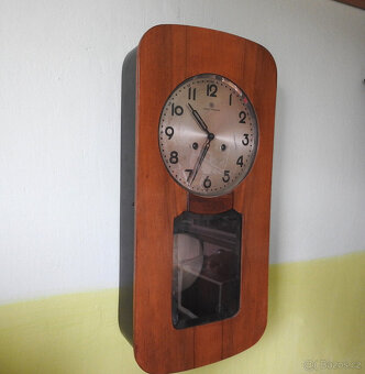 Pendlovky nástěné hodiny Kinzle Chomutov Art deco - 2