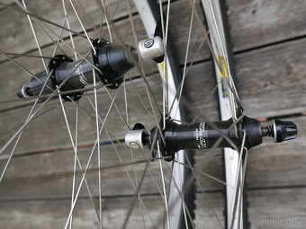 Zapletená kola Shimano LX M563-5 / Mavic 236 MTB retro - 2