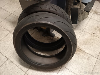 Moto pneu sada Michelin Pilot 120/70 ZR17 + 180/55 ZR17 - 2