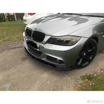 Lipo spoiler pod nárazník na BMW - Černý Lesk - 2