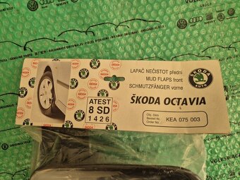 Škoda Octavia I přední zástěrky (lapače nečistot) - 2
