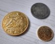 Franc Josef 3 mince 20cor, 100cor 1908, 1fl 1875 Příbram - 2
