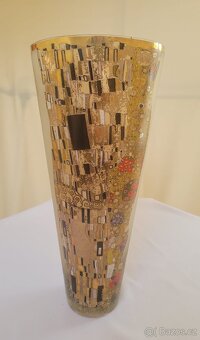 Skleněná váza velká Gustav Klimt (GOEBEL) - 2