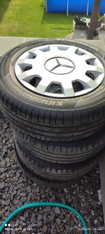 15" ráfky s pneu Mercedes - 2