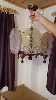 Lustr a stojící lampa - 2