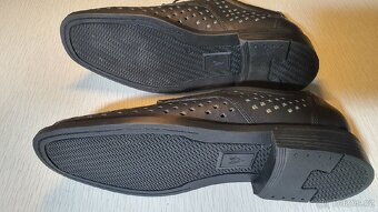 Vojenské kožené letní polobotky, vel. 310/32 - 2