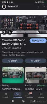 Nejde zapnout Yamaha rx v450 - 2