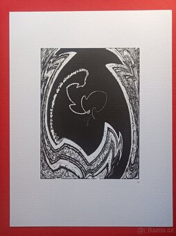 František Kupka - Čtyři příběhy bílé a černé - grafika č. 17 - 2