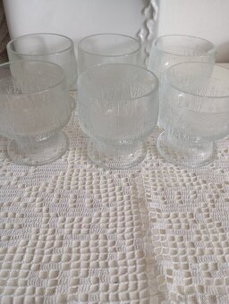 Retro sada skleniček 6 kusů - 2