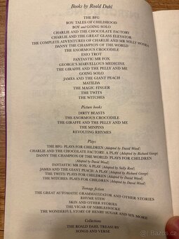 Roald Dahl Charlie and the chocolate factory nova kniha - 2