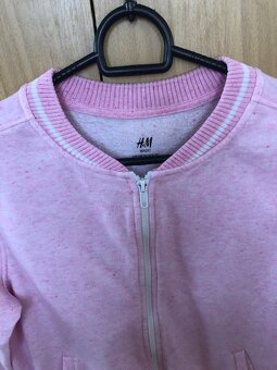 Dívčí mikina/bundička, vel.158, zn.H&M - 2