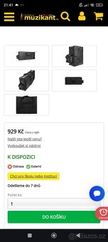 Klávesy FOX keyboard 160 s příslušenstvím - 2