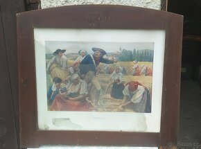 Starý obraz "ROBOTA" - 2