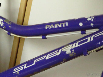 Prodám fialové dětské kolo SUPERIOR PAINT 20 (4 - 9 let) - 2