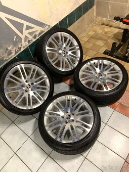 Alu kola Škoda R18 5X112 ZÁNOVNÍ LETNÍ PNEU 225/40 R18 LUXON - 2