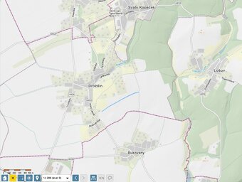 Prodej polnosti Droždín 7499 m2, obec Olomouc - 2