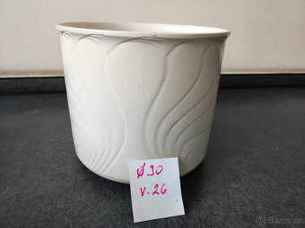 Ozdobné keramické květináče - 2