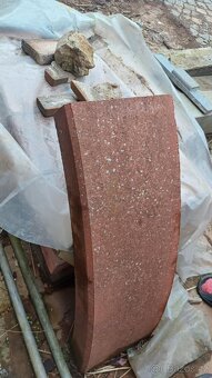 Obrubník BEST oblouk červený - 2