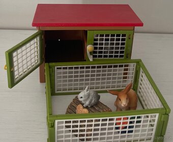 Schleich králíkárna - 2