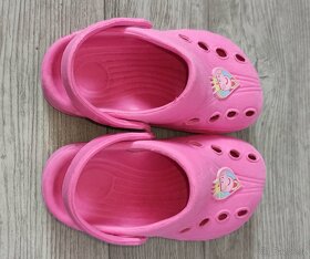 Dětské nazouváky typu "Crocs" vel. 22,5 - 2