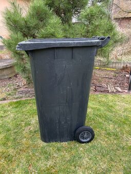 Plastová popelnice 240 l bez víka - 2