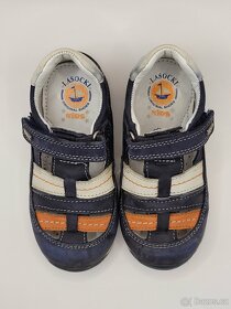 Dětské páskové kožené boty Lasocki Kids Marcus - velikost 24 - 2