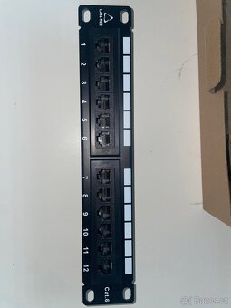 Patch panely Lan-tec PP-111 12P/C6 - 2