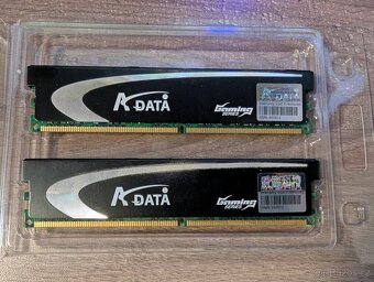 Prodám 2× RAM ADATA 2GB DDR2-800 – celkem 4 GB - 2