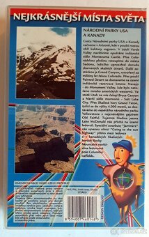 Videokazeta VHS Národní parky USA a Kanady , original - 2