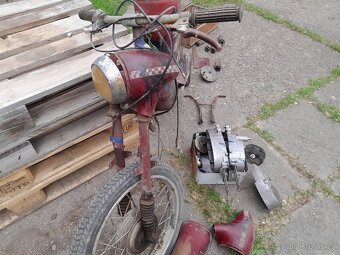 Jawa 50/555 dvousedlo - 2