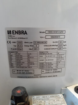 plynový boiler ENBRA typ BGM/11Q/BD, objem 110 litrů - 2