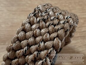 PARACORD náramek (17 cm) Desert Camo - 2