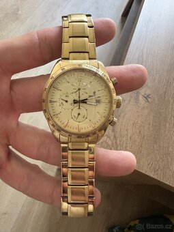 Pánské hodinky Festina zlaté - 2