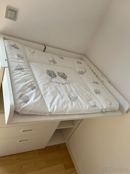 STUVA přebalovací pult bílý - 2